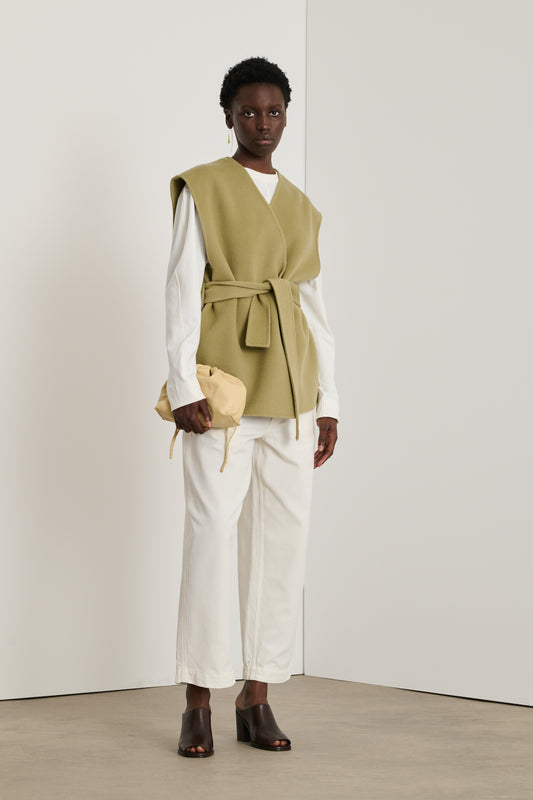 Clovis trousers - Ecru - Cotton - Women