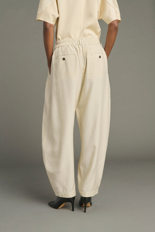 Vernon trousers - Ecru - Women