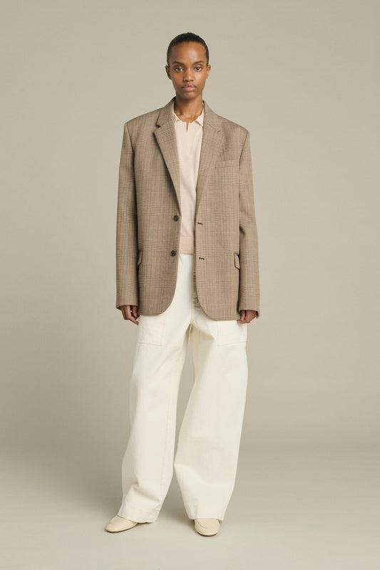 Jacket Hermosa - Brown/Beige - Wool - Women