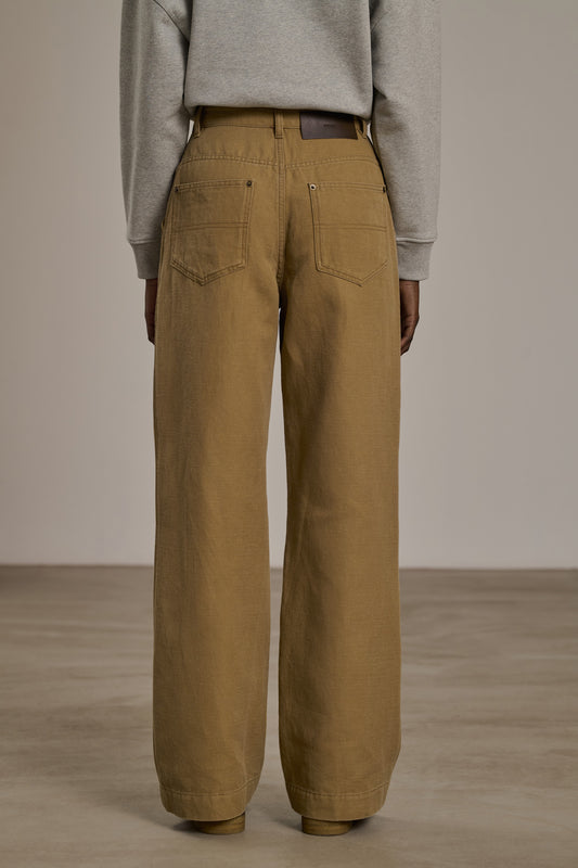 Carl trousers - Beige - Cotton - Women