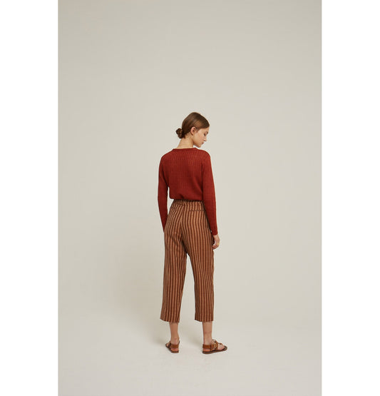 CARDIGAN FIBRE MARL BEIGE