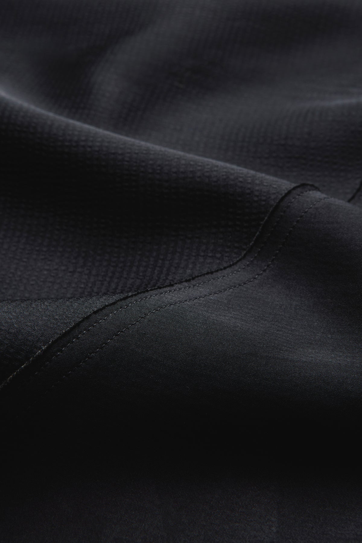 Kelya Skirt - Black Viscose Satin with Godets - Soeur