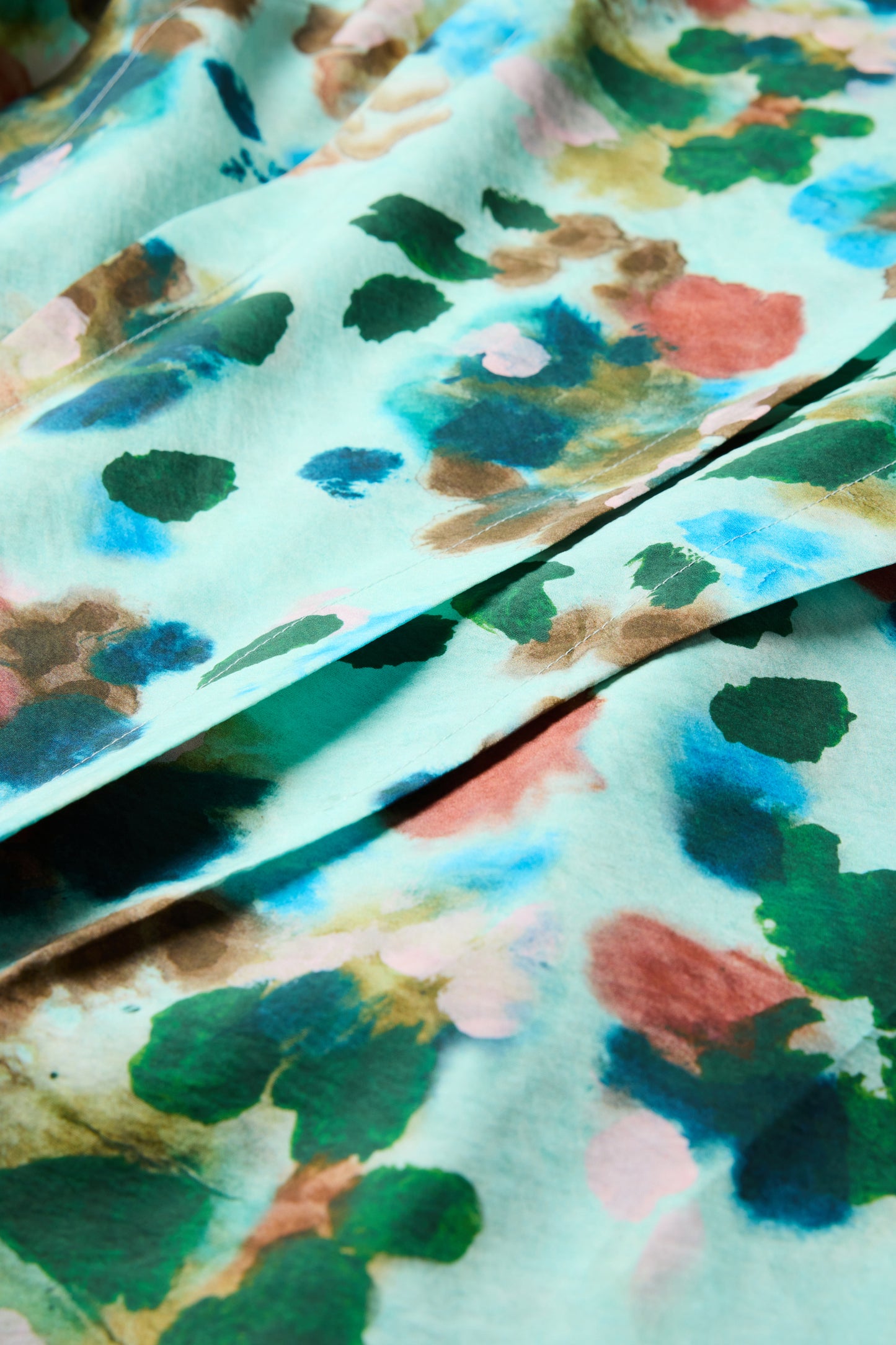 Jade dress - Turquoise - Silk - Women