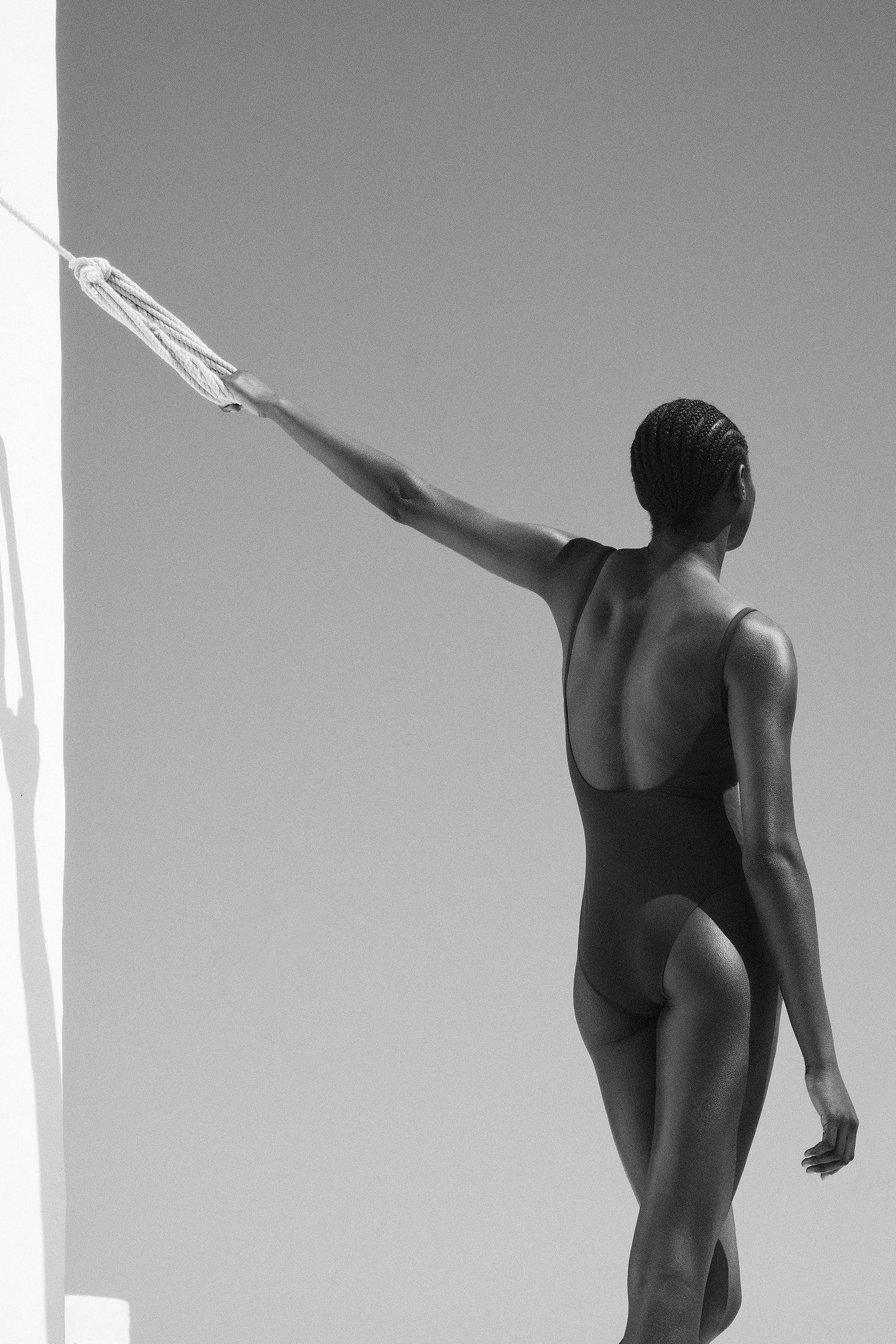 Maillot De Bain L'Intero Schiena Nuda - Chocolat - Femme