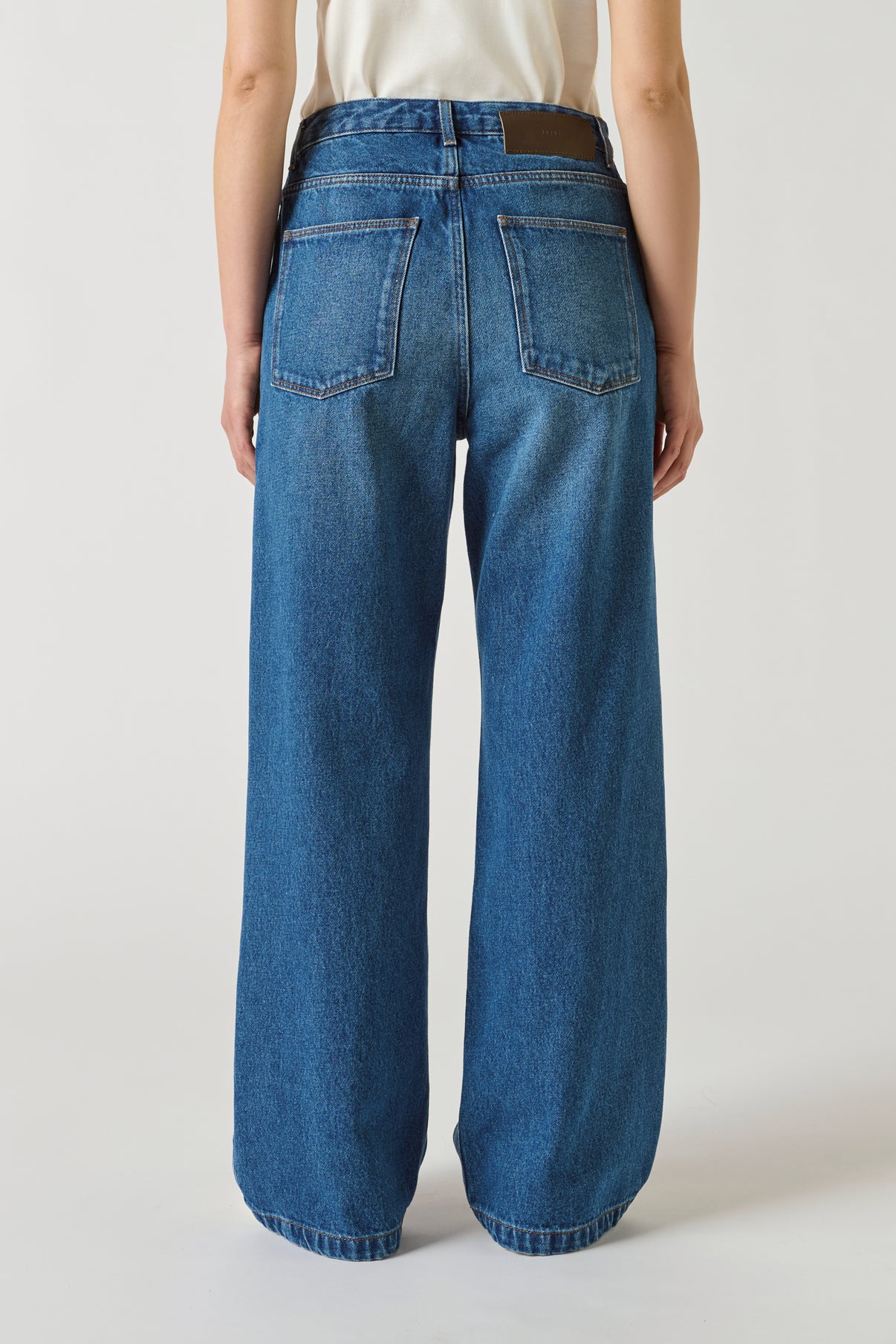 Jean Calvin - Bleu - Denim - Femme vue 3