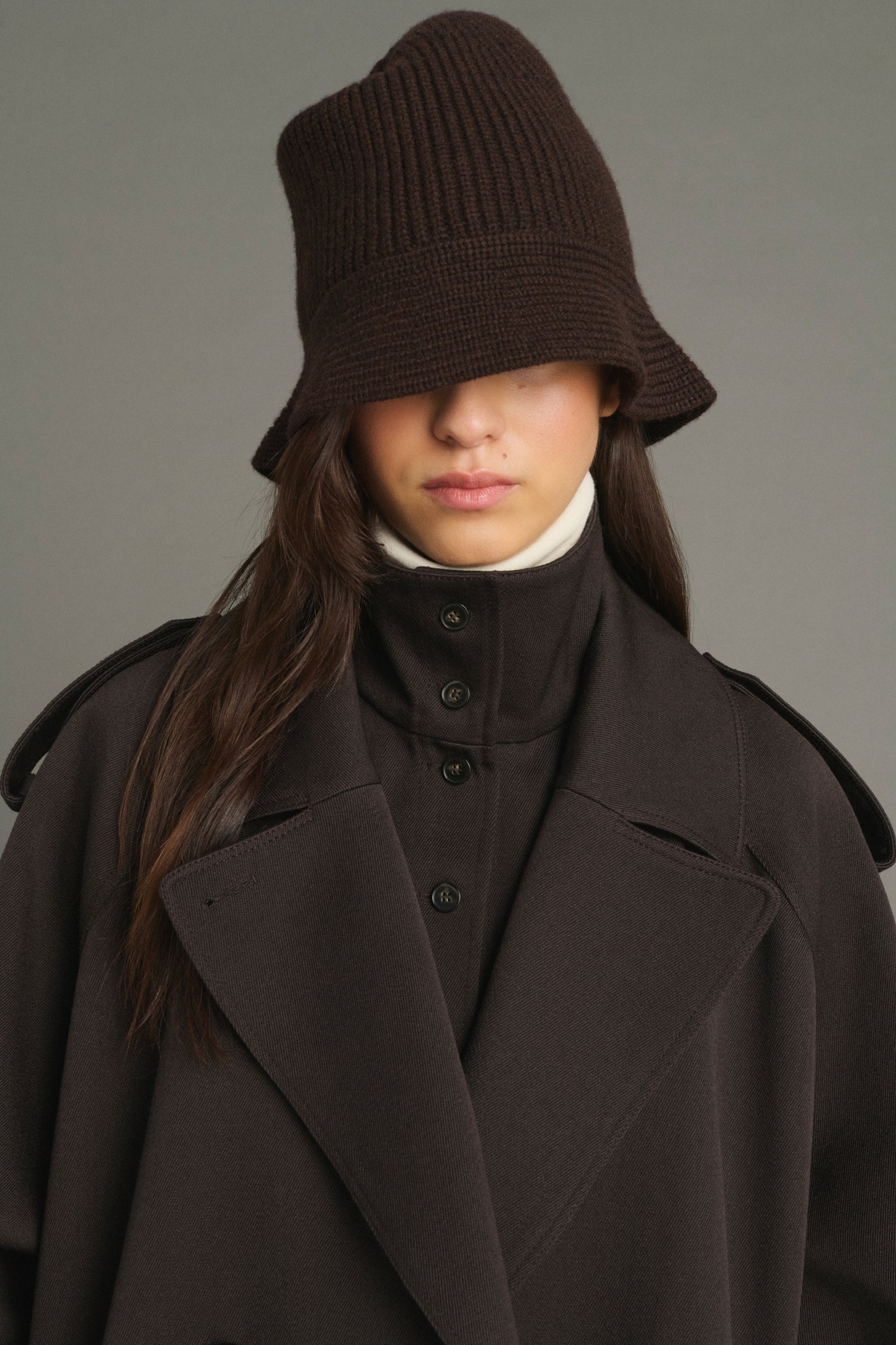 Hat Kendall - Brown Marl - Wool - Women