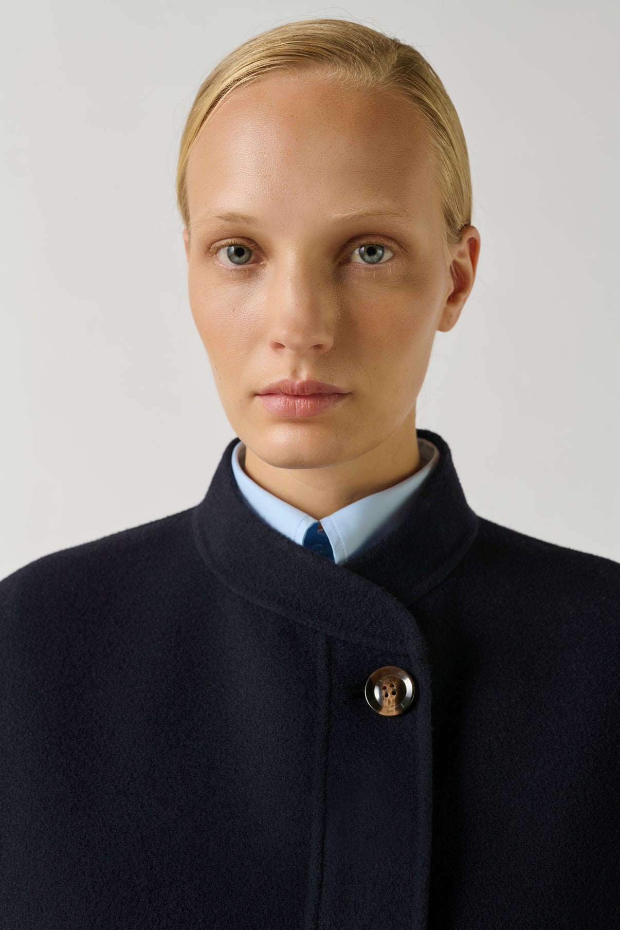 Blouson Adeline - Deep Navy - Laine - Femme vue 4