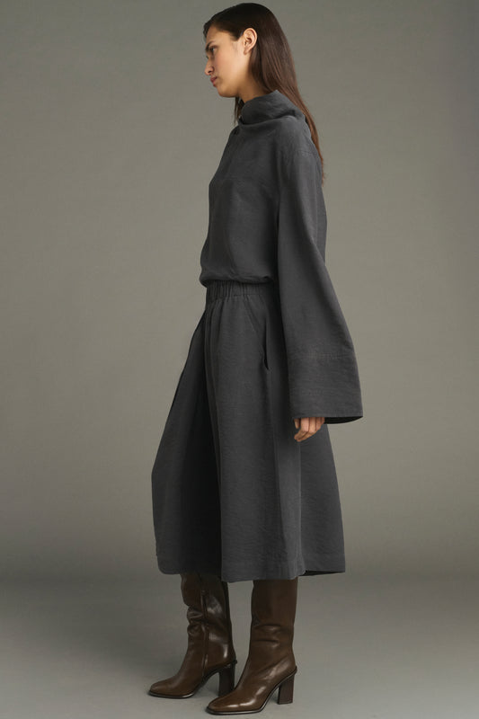 Blouse Laila - Anthracite Grey - Silk - Women