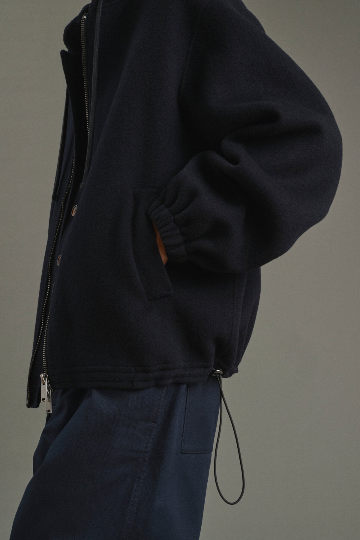 Jacket Max - Deep Navy - Double-Faced - Men vue 6