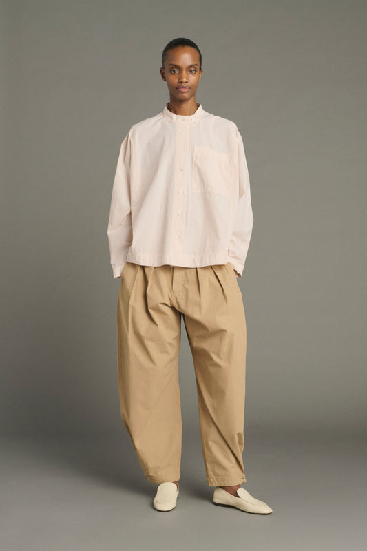 Chypre shirt - Powdery Beige - Cotton - Women