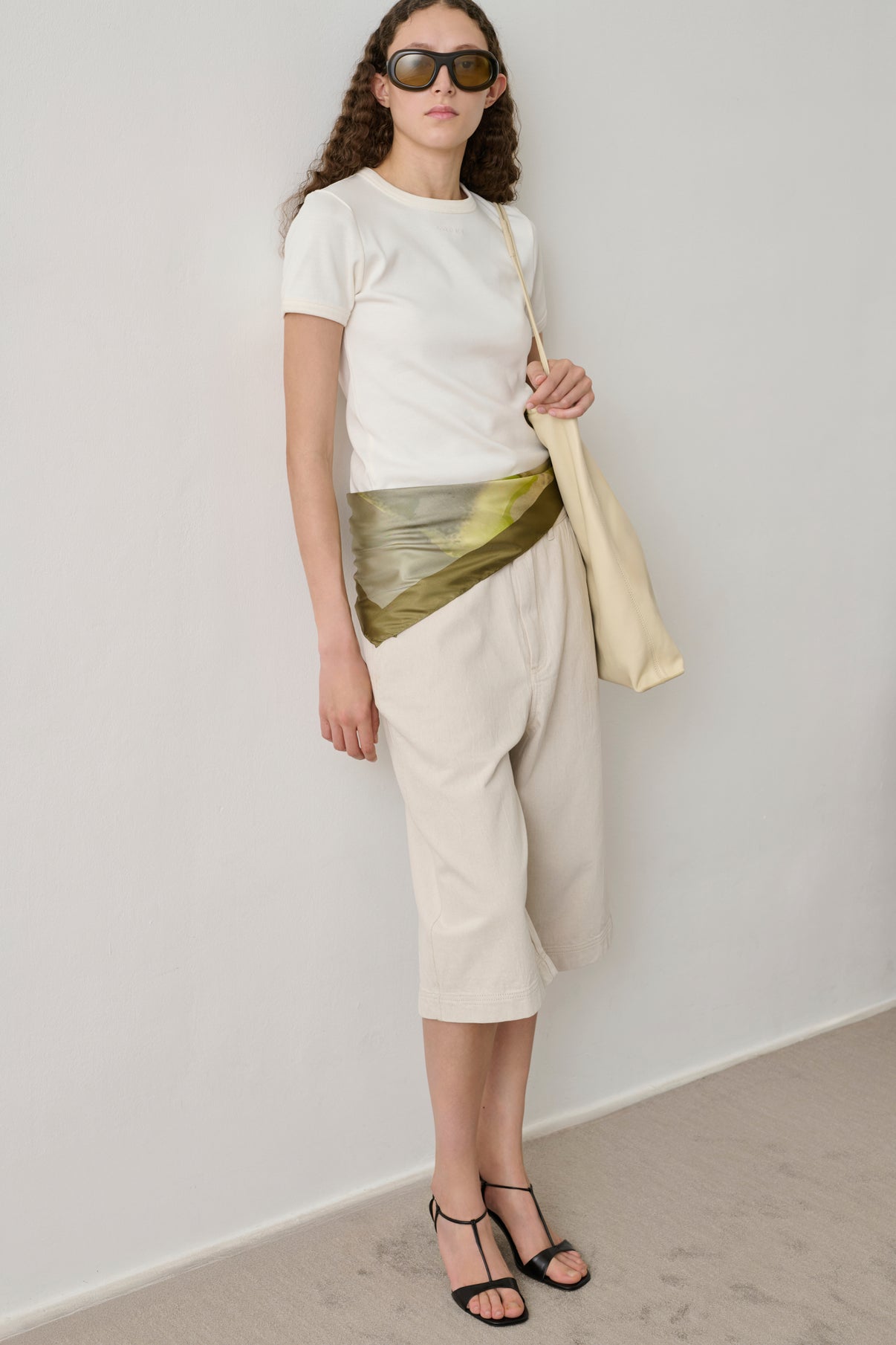 Bermuda Francis - Blanc Grès - Coton - Femme vue 2