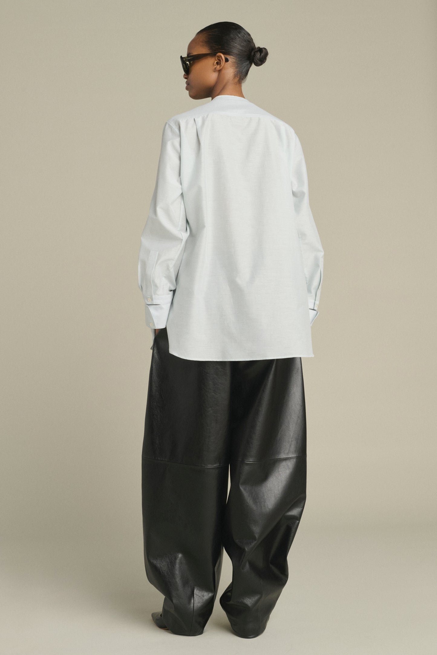 Anora Shirt - Pale Blue - Cotton - Women