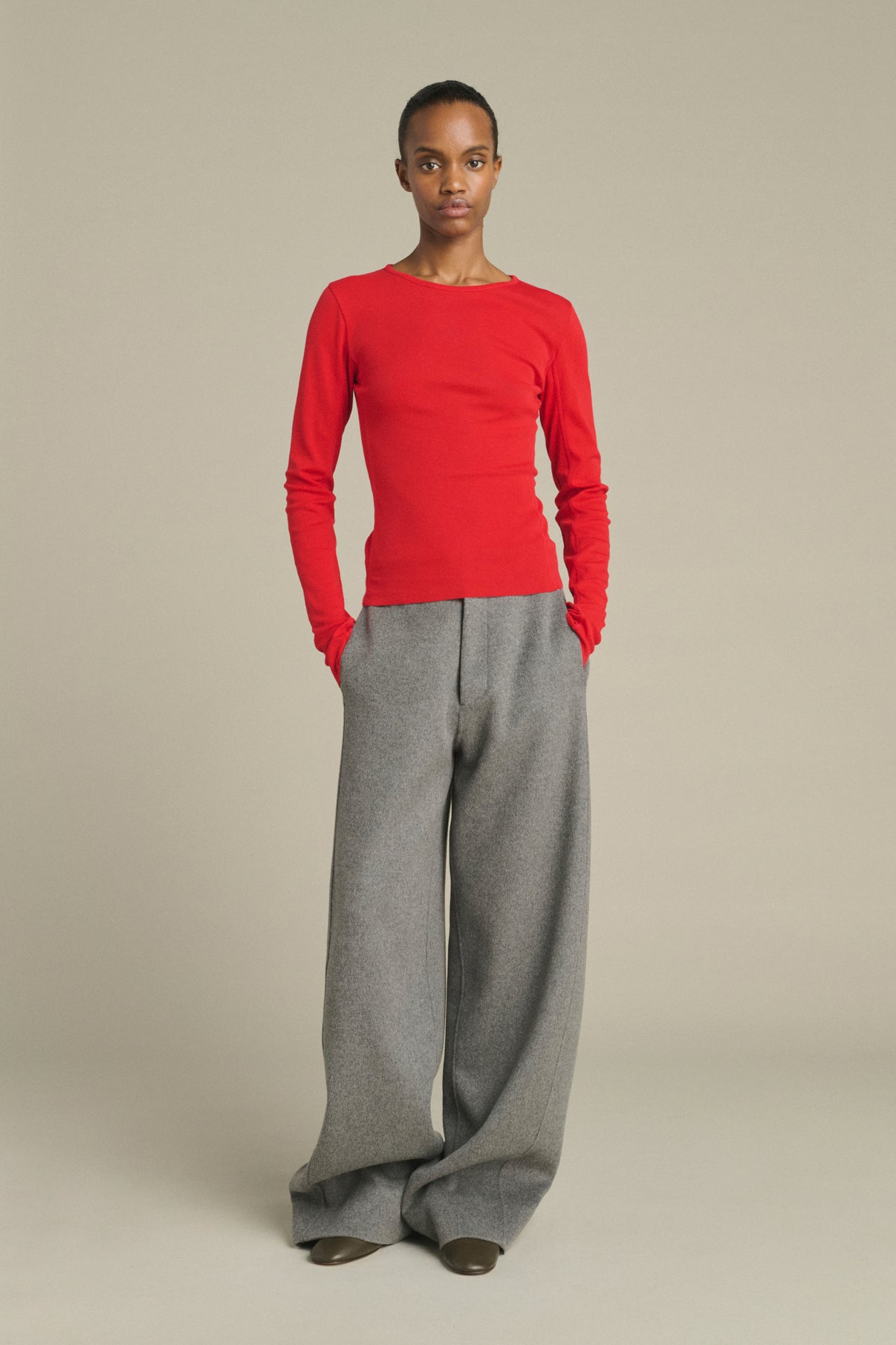 T-Shirt Lester - Red - Cotton - Women vue 1