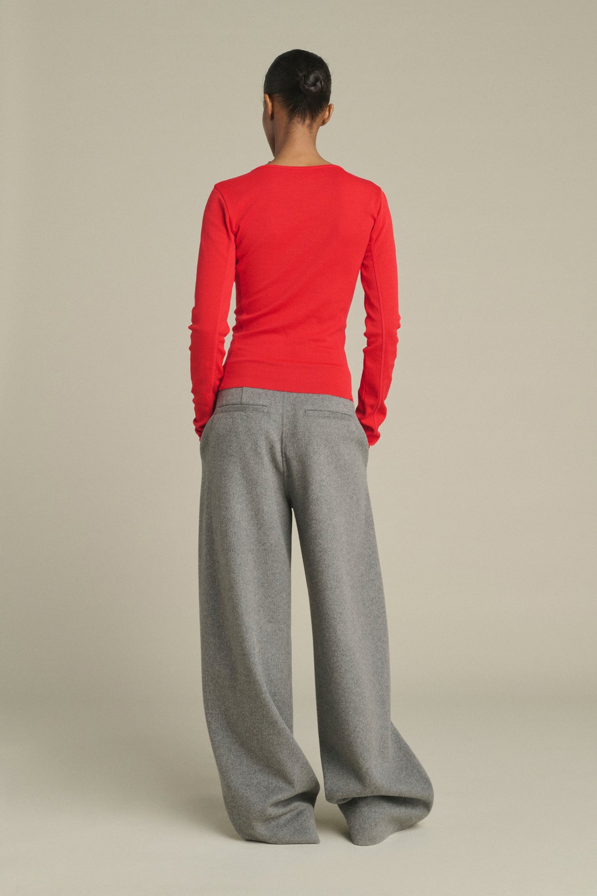 T-Shirt Lester - Red - Cotton - Women vue 2