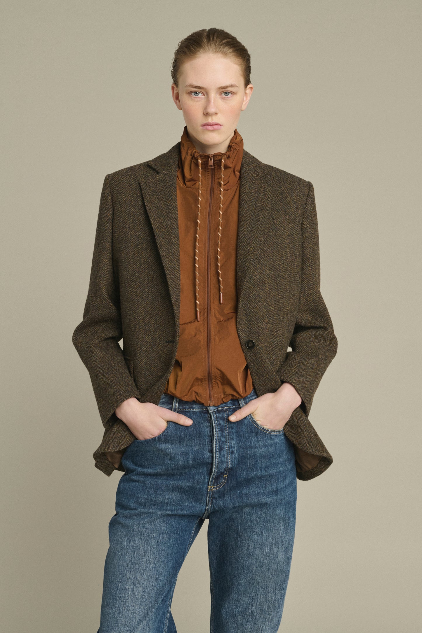 Jura jacket - Caramel - Women