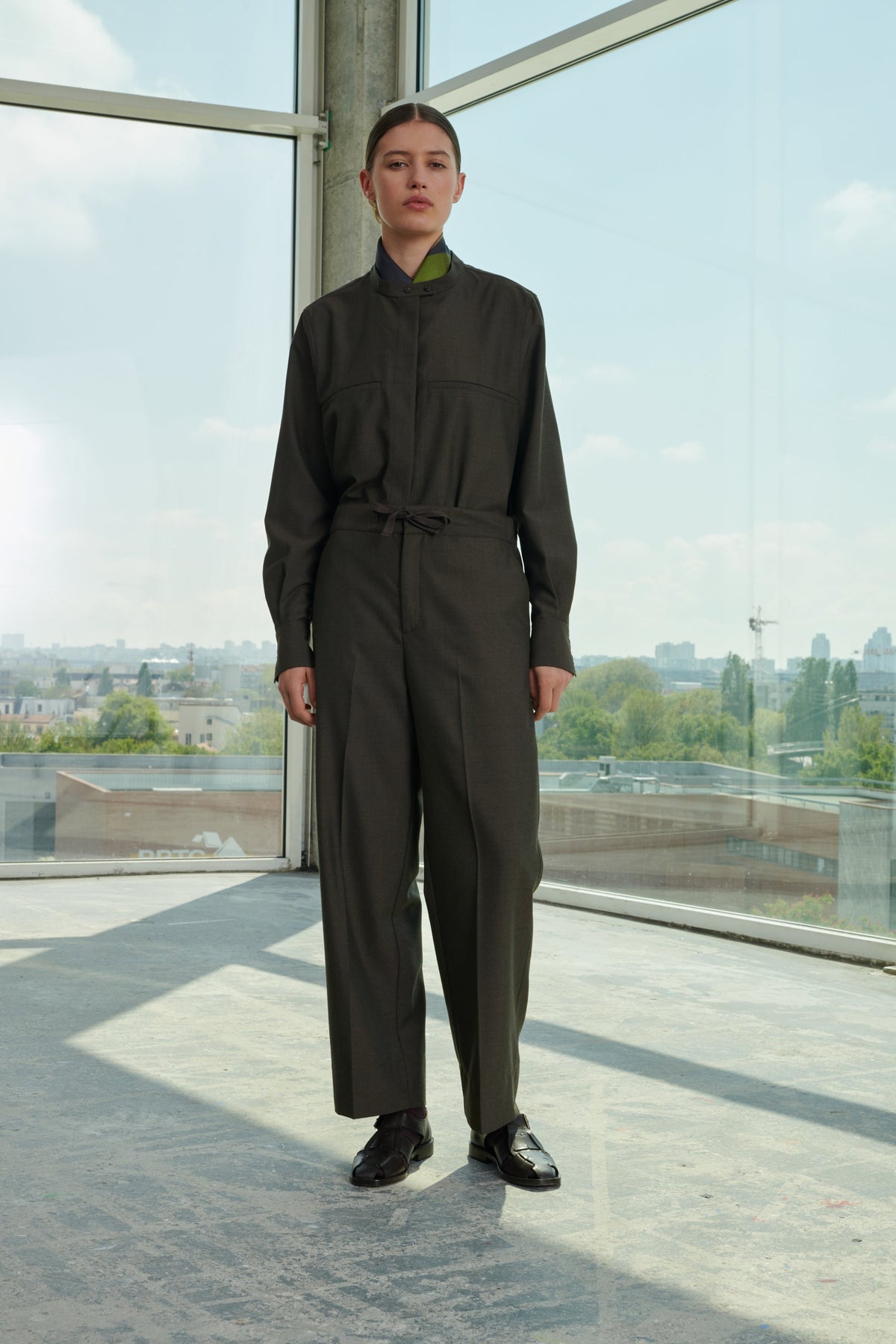 TROUSERS SARAJEVO MILITARY KHAKI