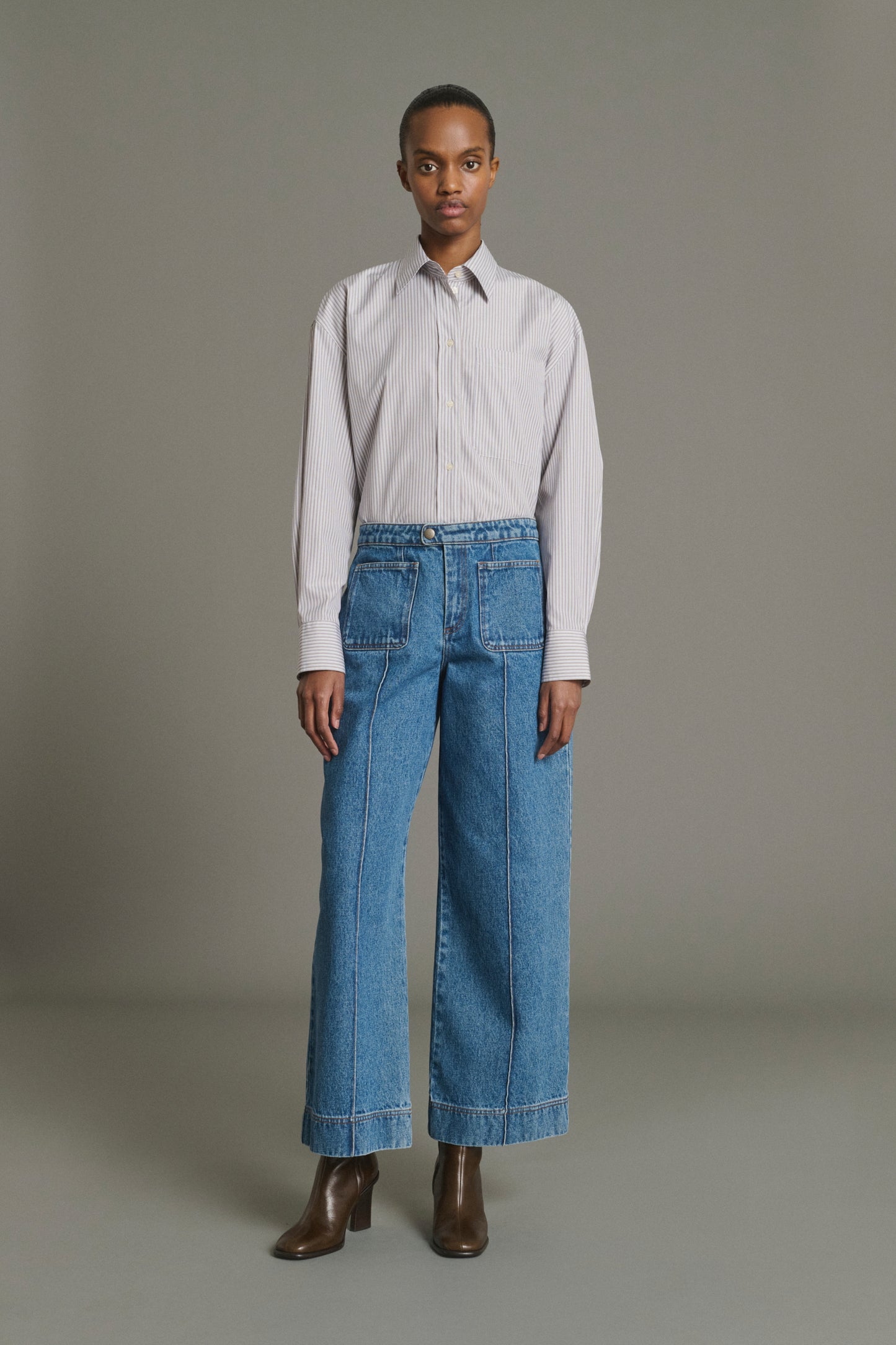 Jeans Harry - Faded Blue Flared Femme - Soeur