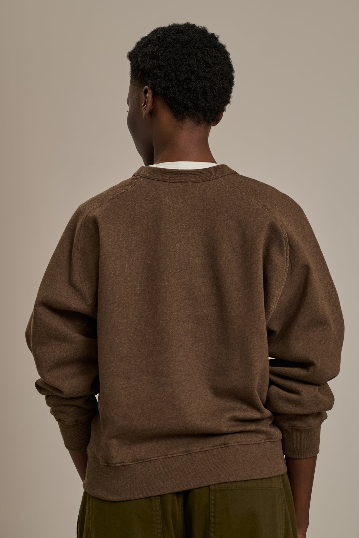 THIBAULT BROWN SWEATSHIRT vue 3