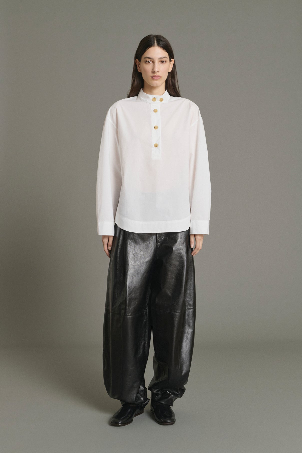 Blouse Lizzie - Off-White - Cotton - Women vue 3