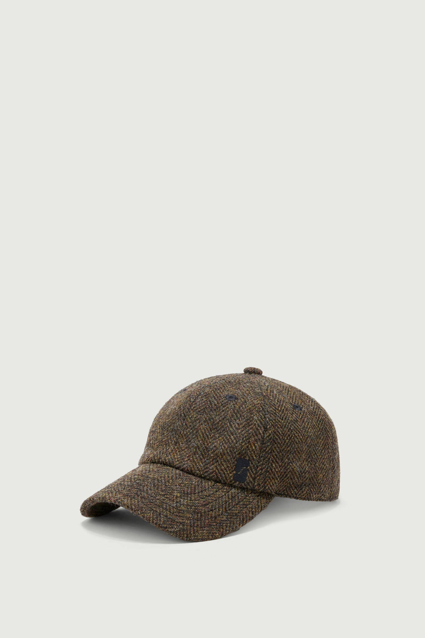 Serena cap - Brown/Navy - Wool - Women