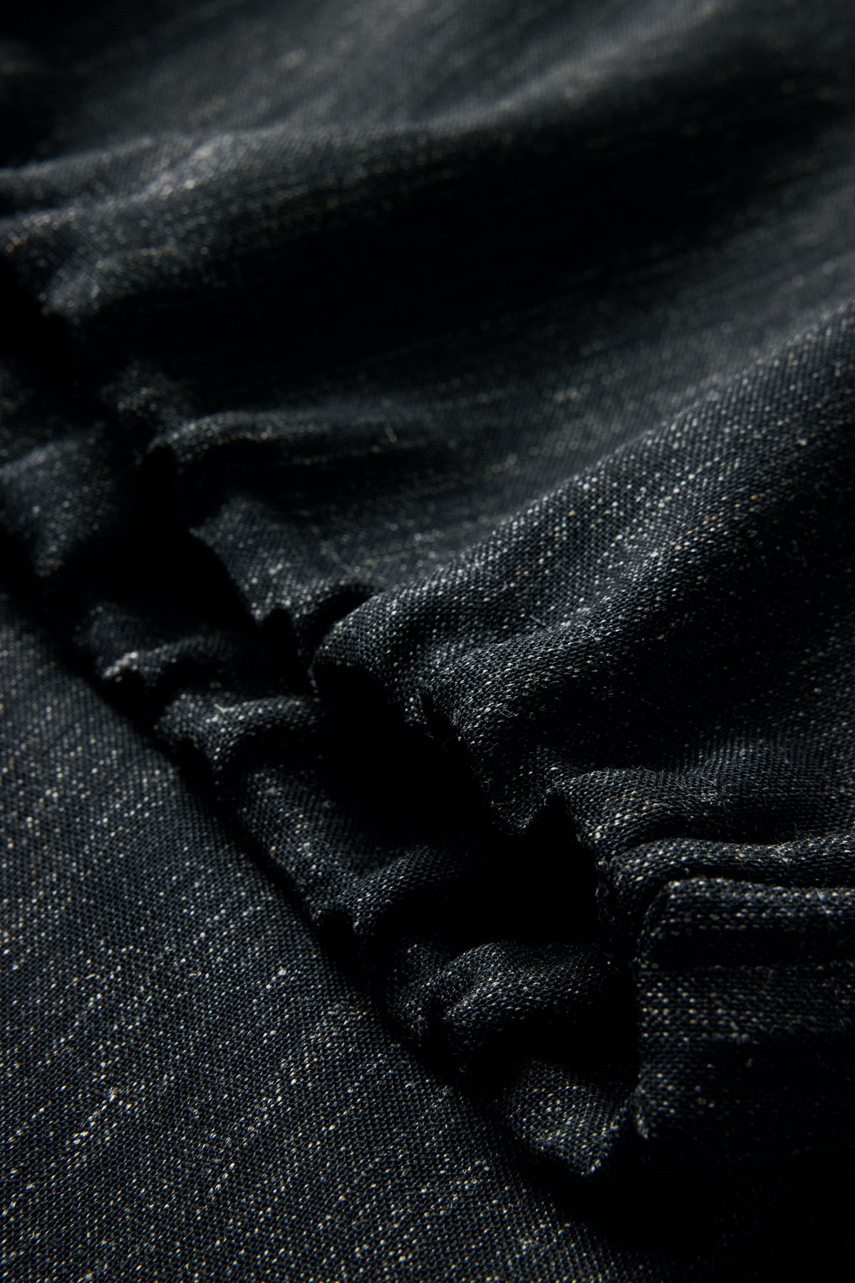 Trousers Baptiste - Charcoal Grey Wool Barrel Leg - Soeur