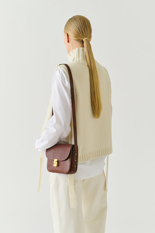 Bellissima Mini bag - Cognac Leather - Soeur