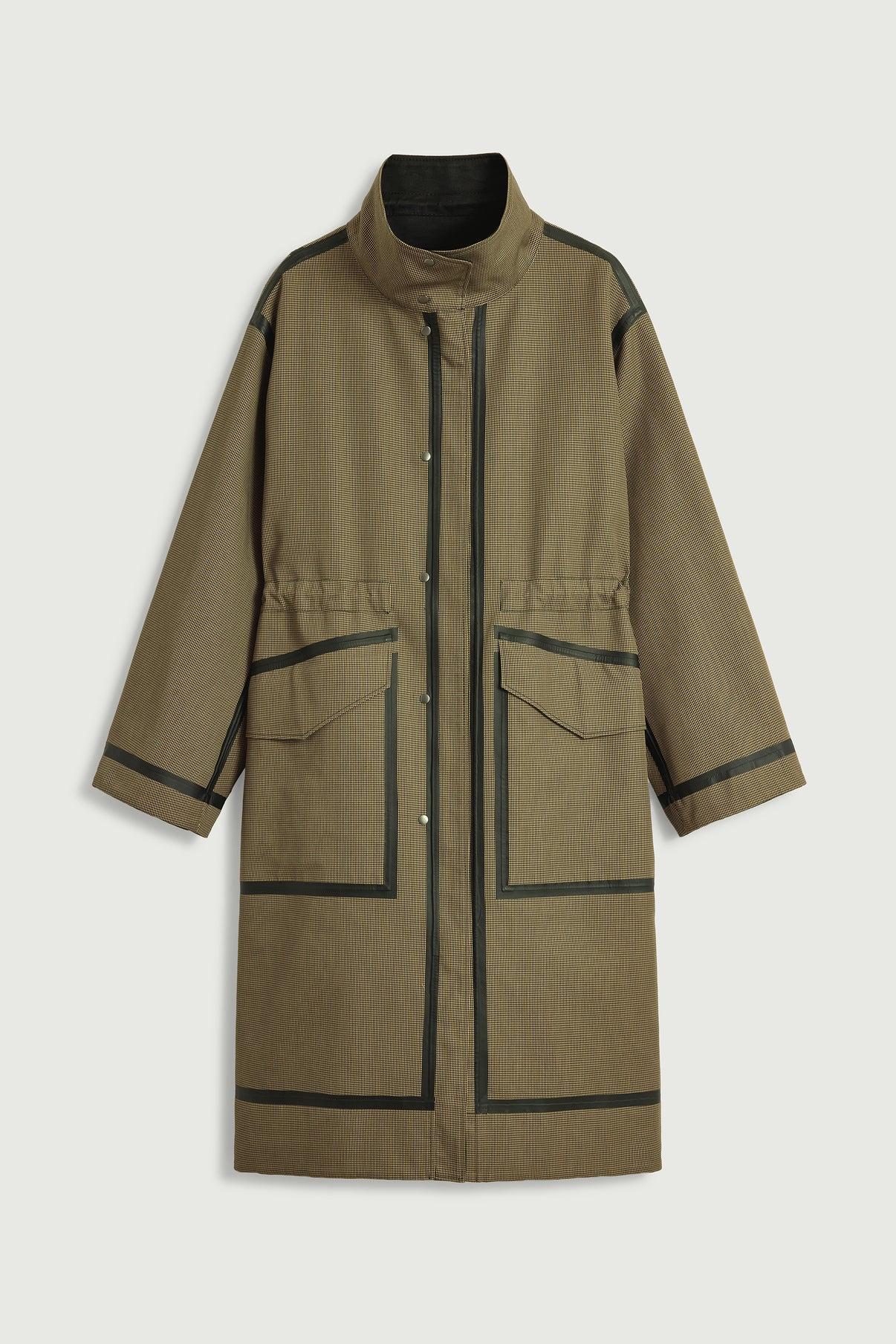 Manteau Luce - Noir Beige Parka Réversible Femme - Soeur vue 8