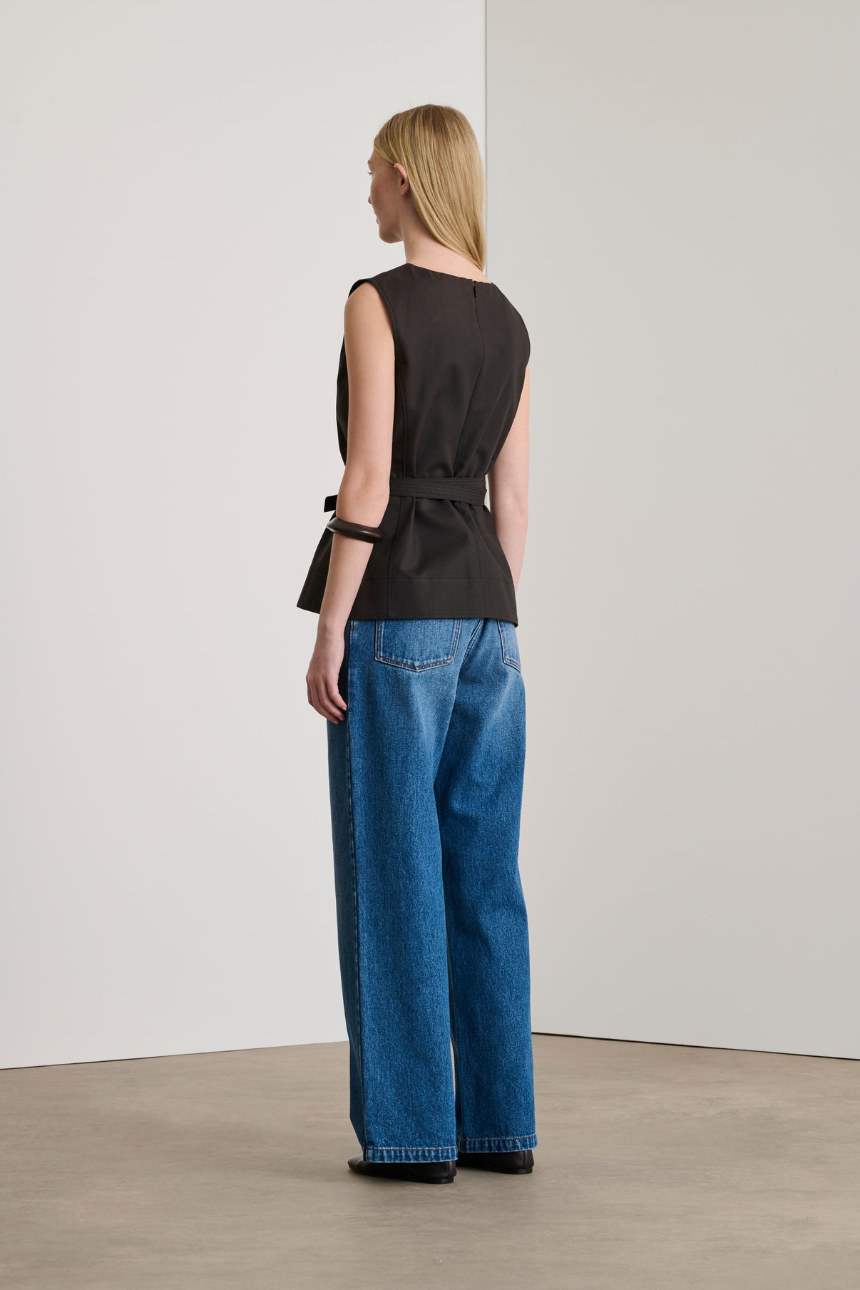 Top Chance - Charbon - Coton - Femme vue 3