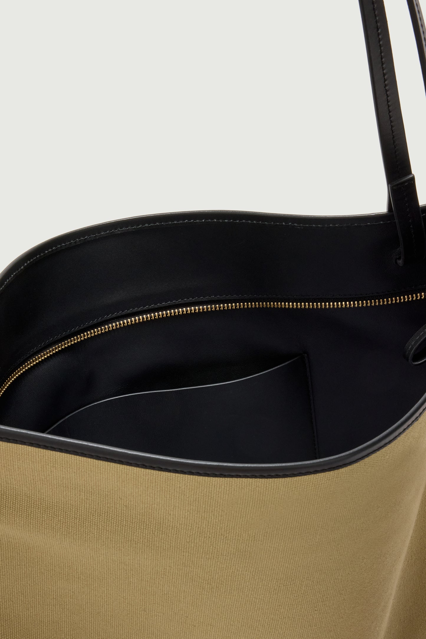 Darla tote bag - Beige/Black - Cotton - Women