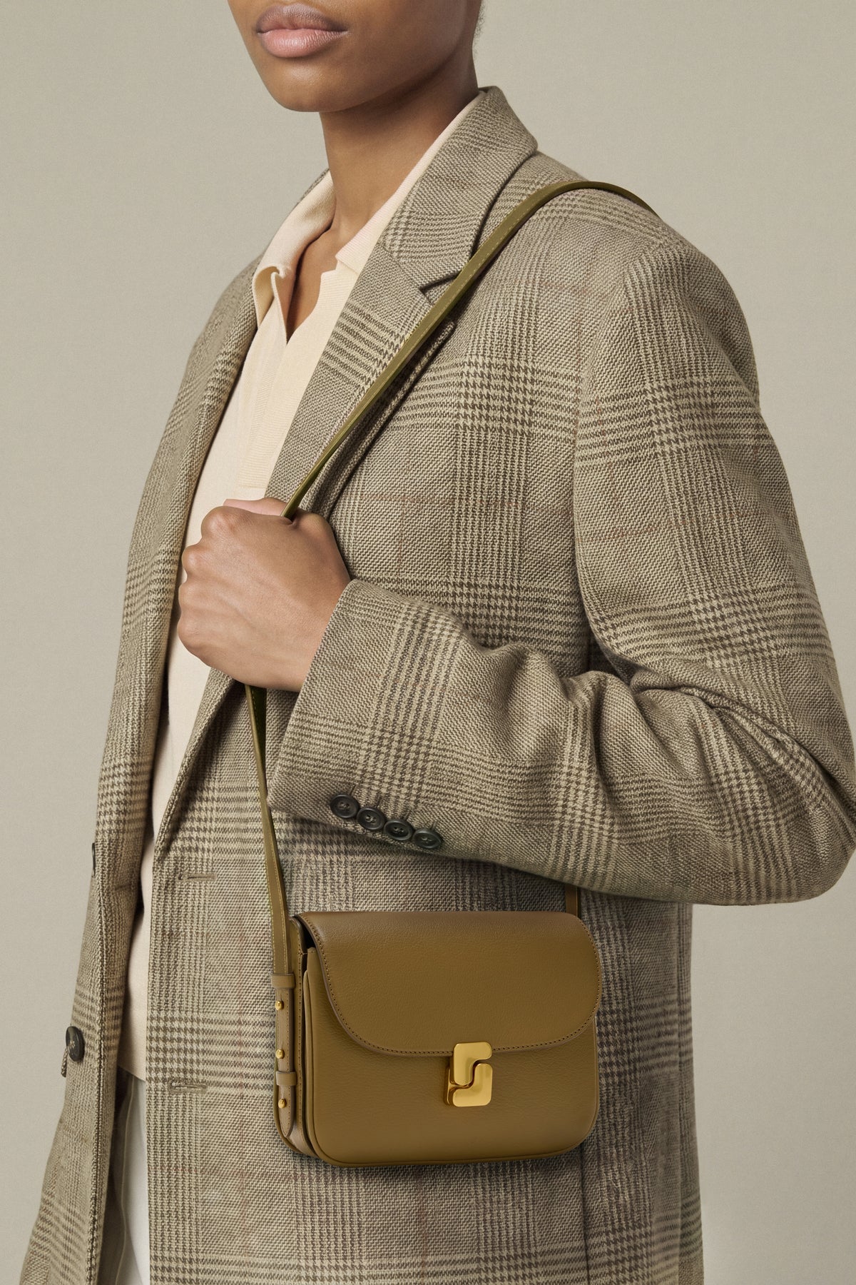 Bellissima Mini bag - Bronze grained leather - Soeur