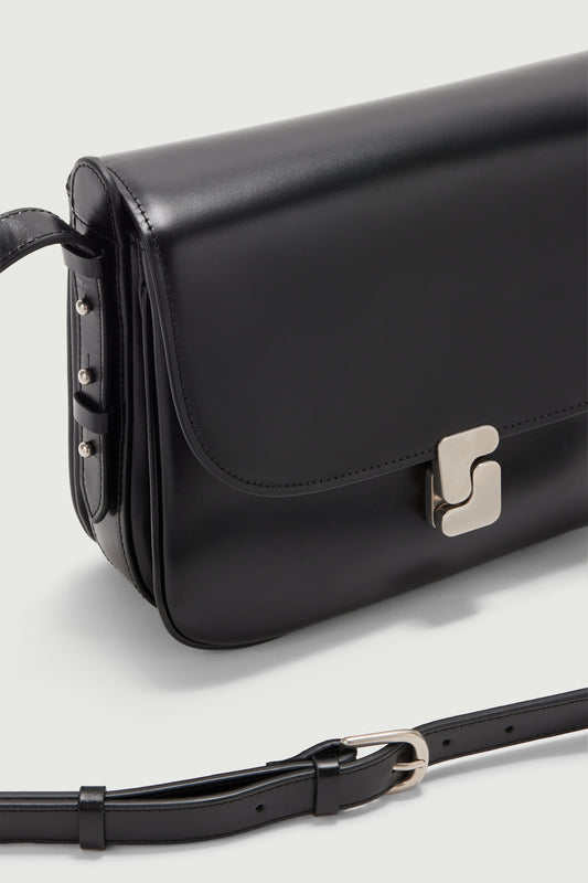 Bellissima Maxi bag - Black - Leather - Women