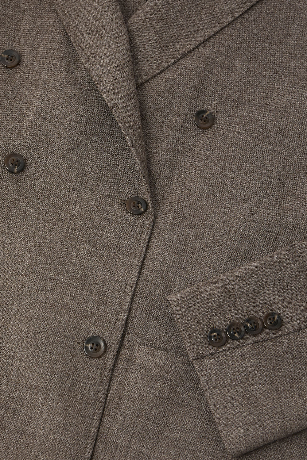 Veste Drew - Marron/Écru - Laine - Femme vue 7